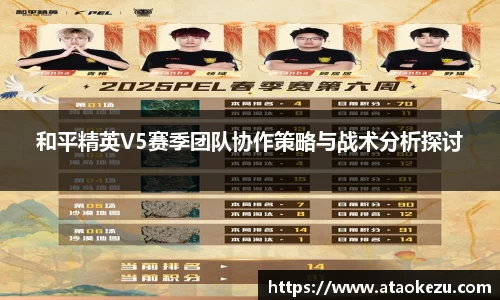 和平精英V5赛季团队协作策略与战术分析探讨